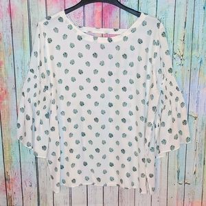 LOFT 3/4 Sleeve Blouse/Tunic, Size XL